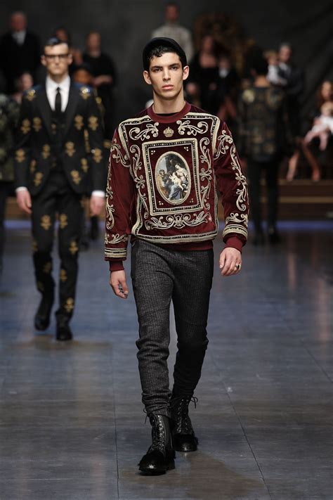 dolce gabbana mens winter 2013 show|Dolce&Gabbana Men's Fall Winter 24/25 Milan Fashion Show.